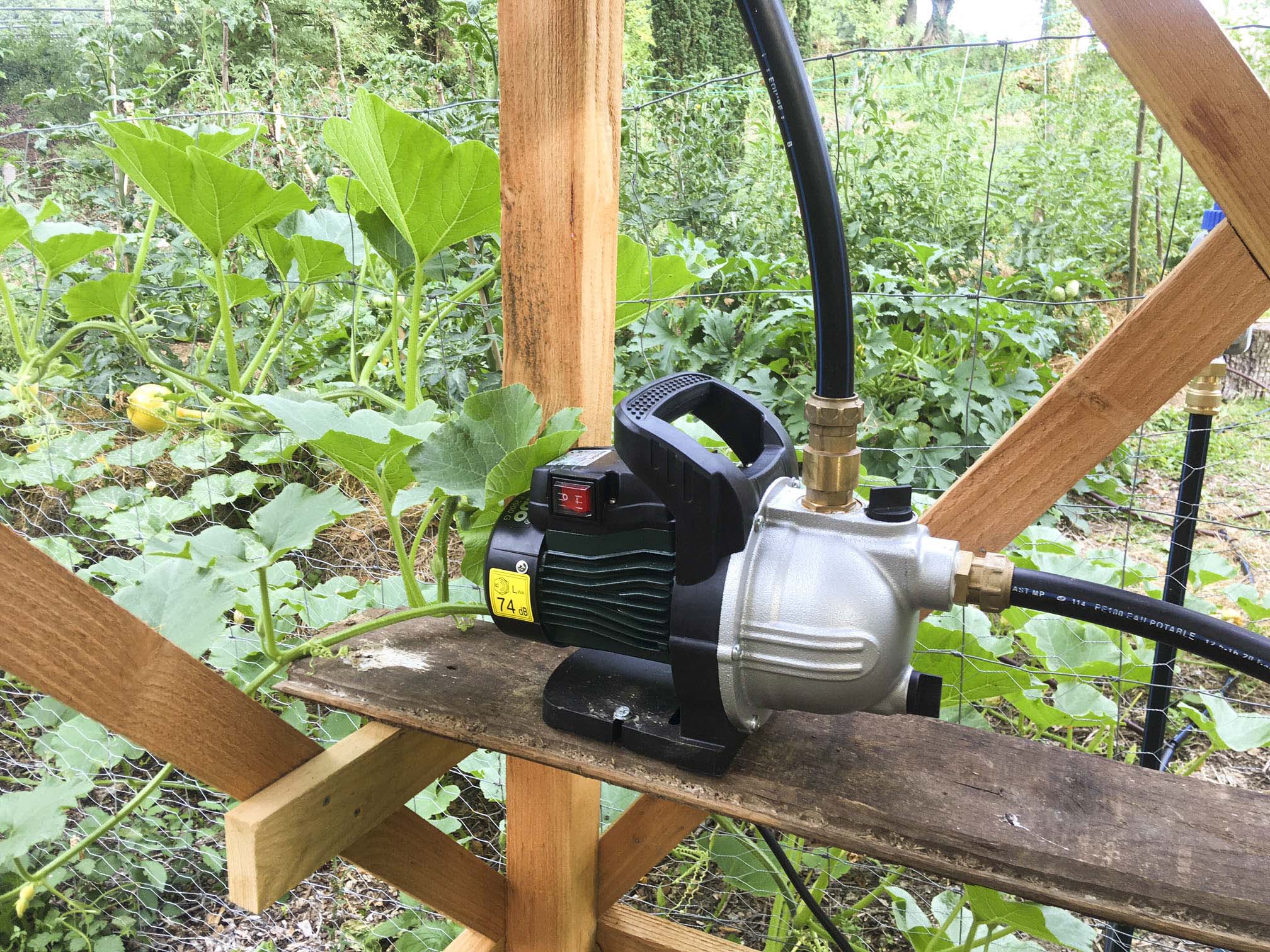 Image de pompe de transfert eau